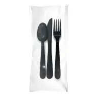 Black Heavy Duty Cutlery supplier in Jeddah Saudi Arabia — Ideal Elite