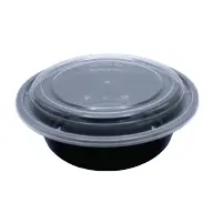 Round Plastic Black Base Container supplier in Jeddah Saudi Arabia — Ideal Elite