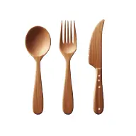 Wooden Spoon, Fork and Knife supplier in Jeddah Saudi Arabia — Ideal Elite